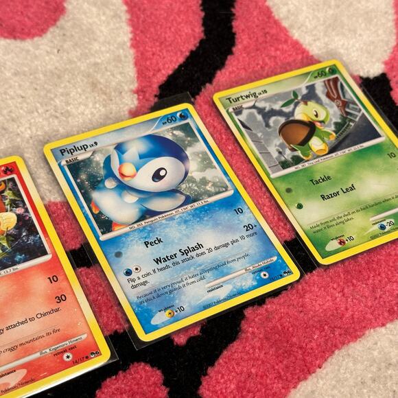 Chimchar 14, Piplup 15, & Turtwig 17 – TCG POP Series 6 – Holo Bundle - Picture 4 of 10